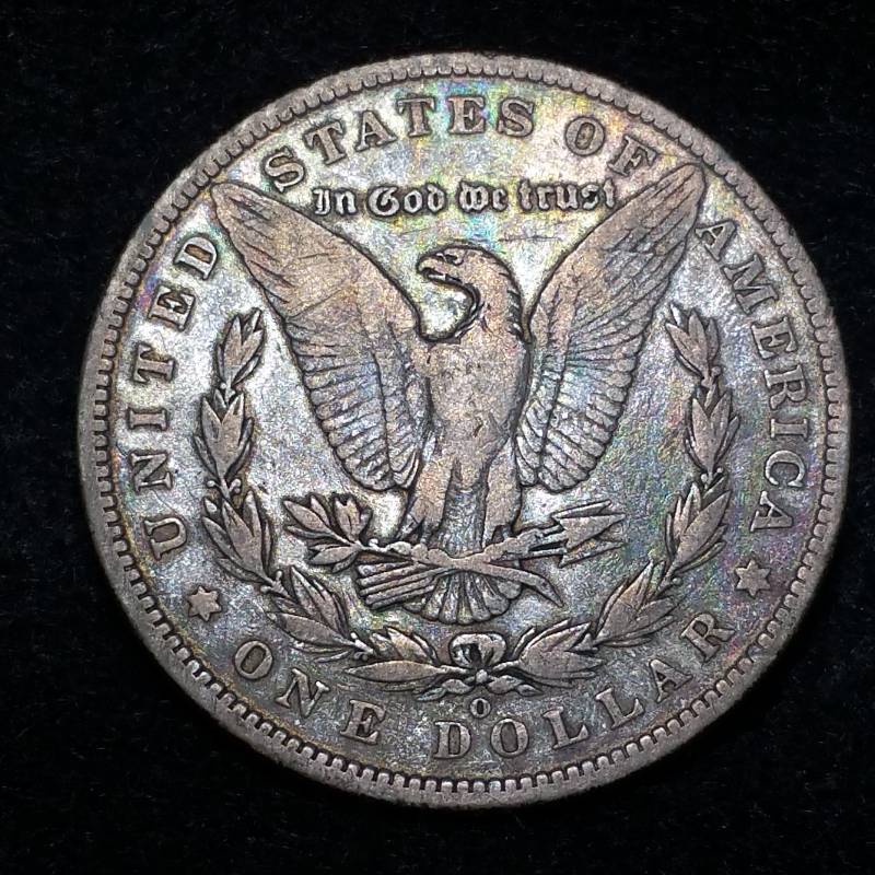 1886 O Morgan Silver Dollar
