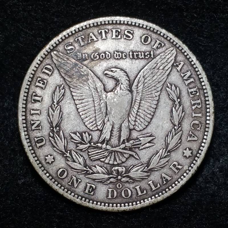 1887 O Morgan Silver Dollar