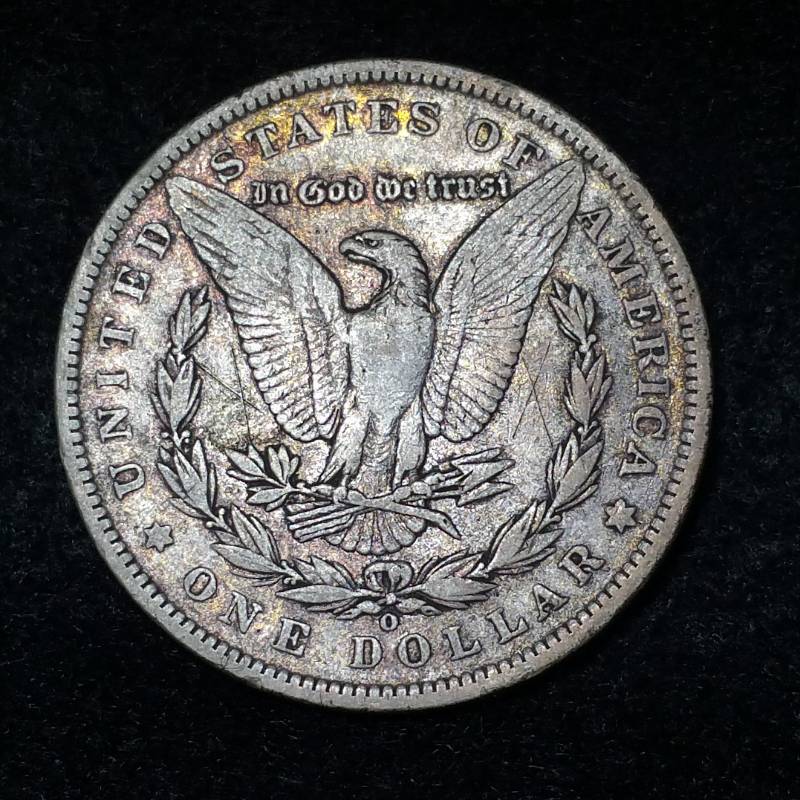 1889 O Morgan Silver Dollar