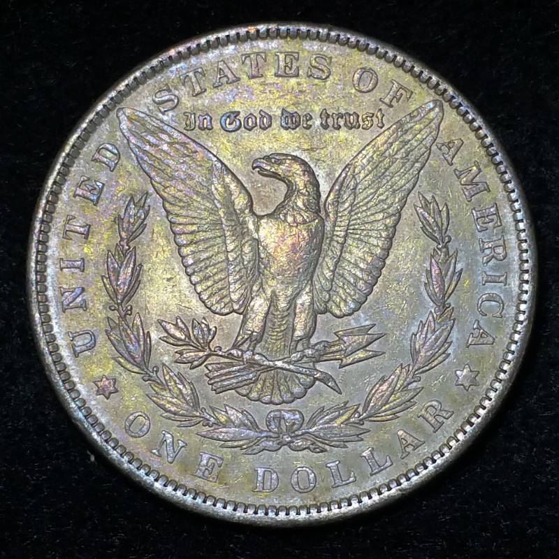 1890 P Morgan Silver Dollar
