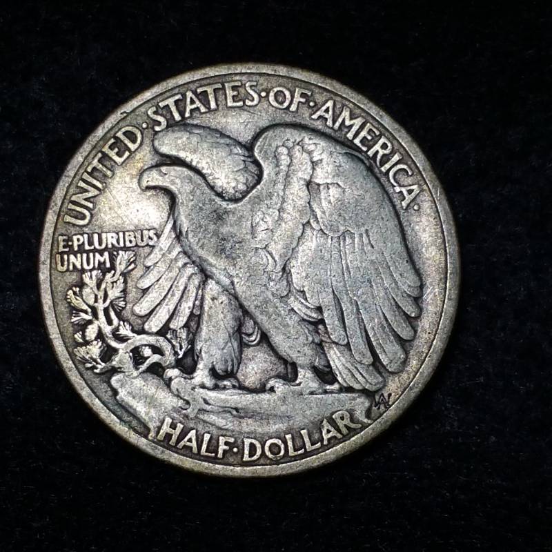 1937 P Walking Liberty Silver Half Dollar
