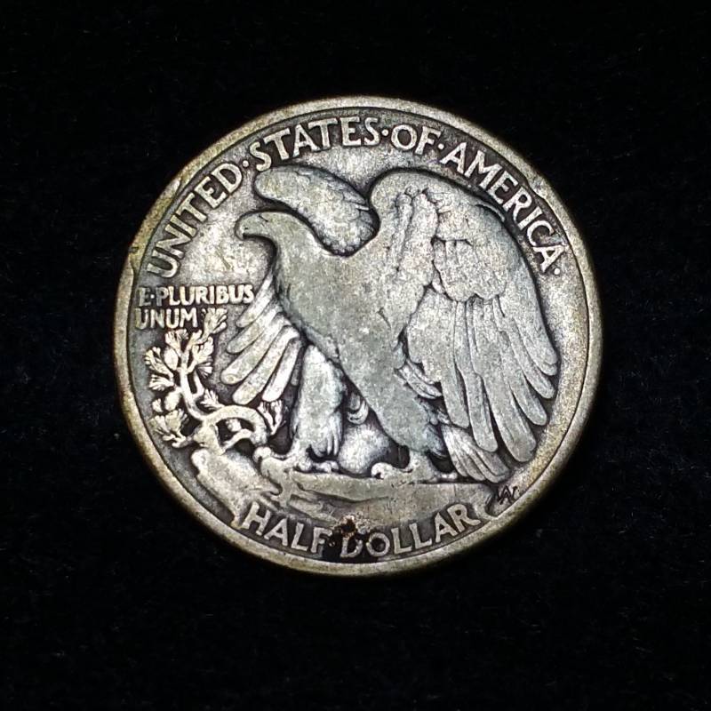 1938 P Walking Liberty Silver Half Dollar