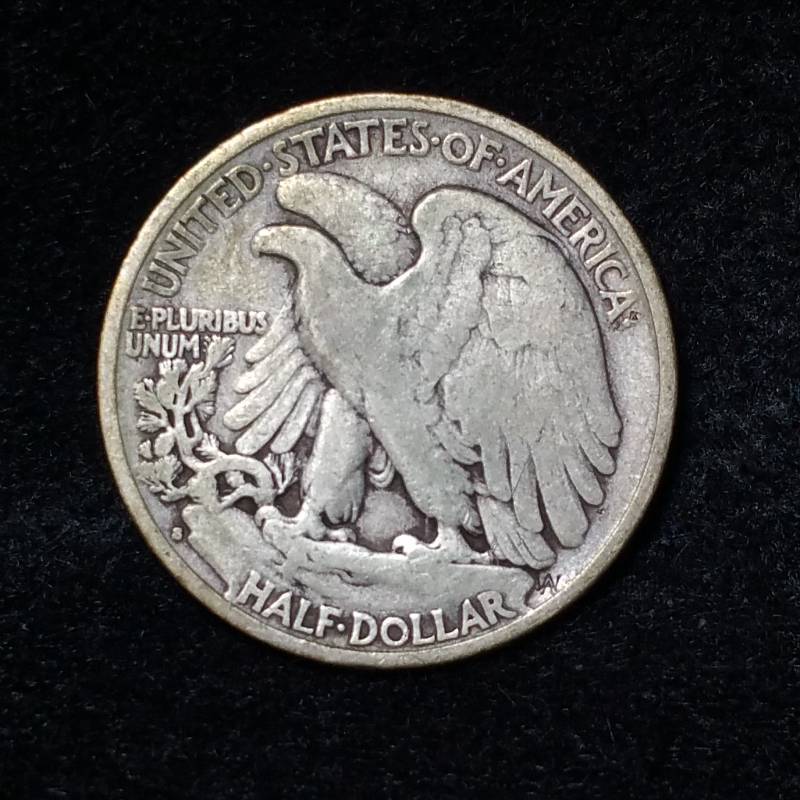 1940 S Walking Liberty Silver Half Dollar