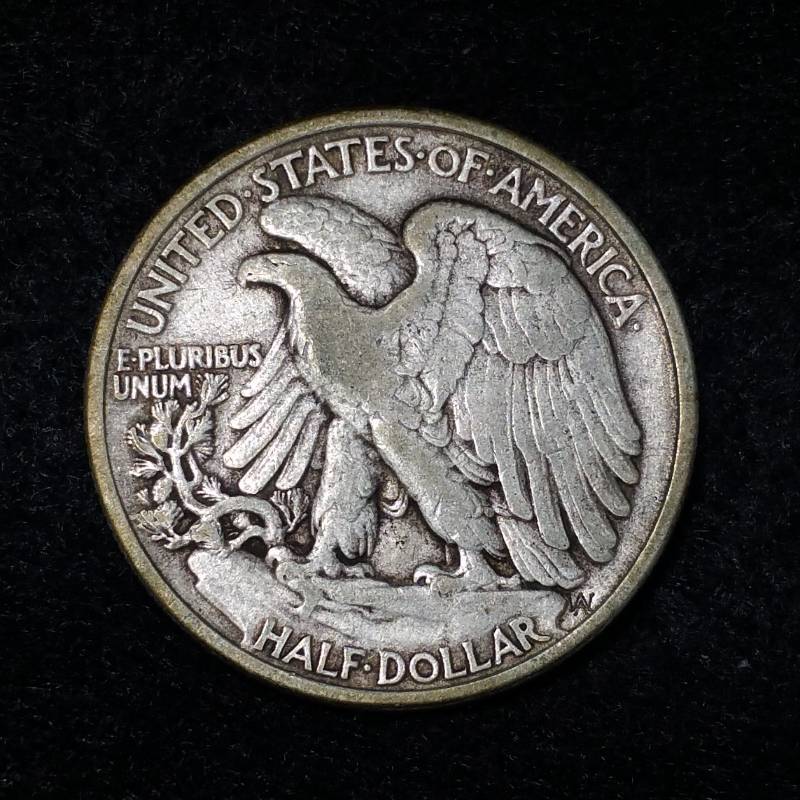 1943 P Walking Liberty Silver Half Dollar