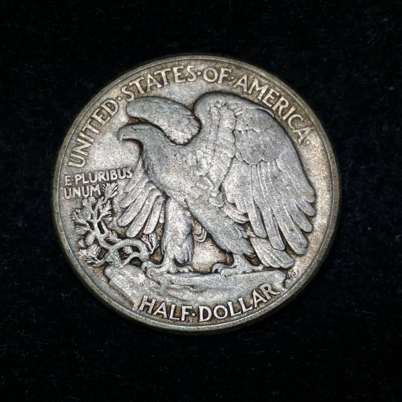1945 P Walking Liberty Silver Half Dollar