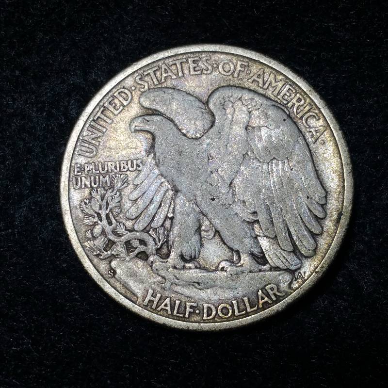 1946 S Walking Liberty Silver Half Dollar