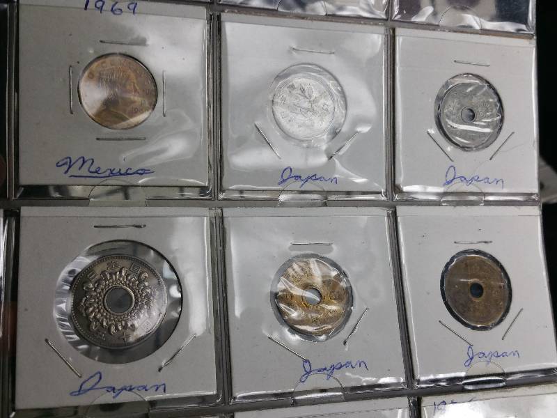 Group of Foreign Coins, 1800s to 1960s