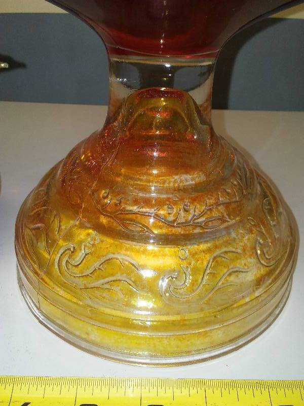 lot 160 image: Oil lamps, (2)