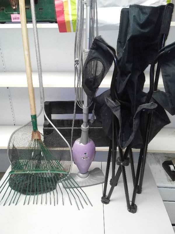 lot 188 image: Shark floor care, camp chair and more