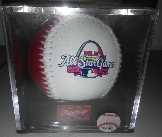 lot 203 image: All-Star baseball game souvenir baseball