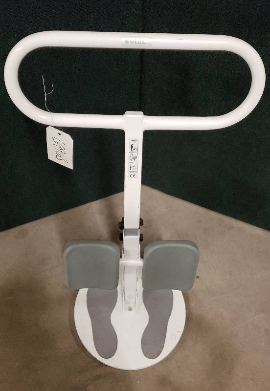 lot 3 image: Etac Patient Turner Transfer Device With Knee Brace A Sit To stand Aid - See You Tube - Excellent Condition