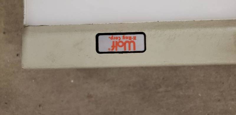 lot 3 image: WOLF X-RAY - 2 BANK X-RAY ILLUMINATOR - GREAT WORKING Condition