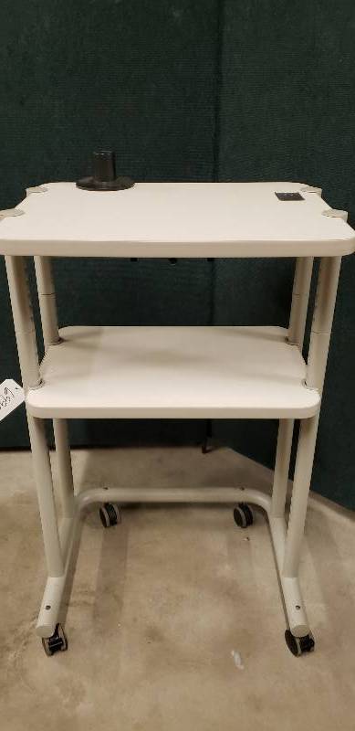 lot 5 image: Mobile Computer AV Equipment Cart - Excellent Condition - HEAVY DUTY