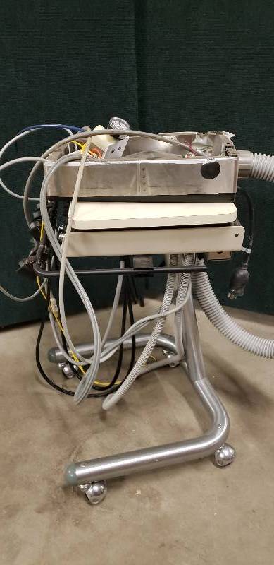 lot 30 image: One Just Purchased Online for $1200 - ADEC 2521 Micro Cart Duo Doctors  Assistants Hygiene Dental Delivery Unit - Working Condition When Removed Fron Clinic