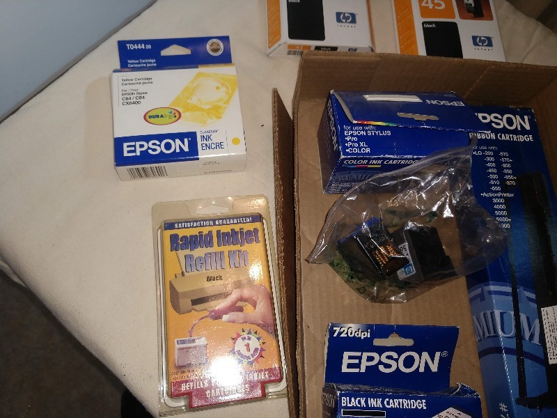 lot 54 image: Printer Ink, Ink Cartridges, Inkjet Refills
