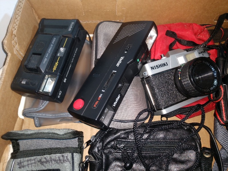 lot 56 image: Vintage Digital Cameras