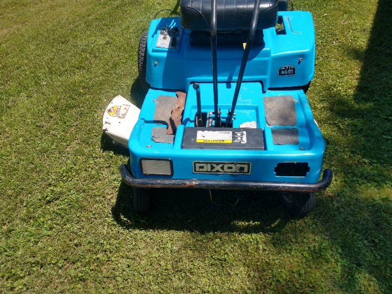 lot 130 image: Blue Dixon Mower- Works