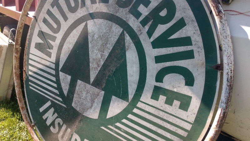 lot 2 image: Mutual Service Insurance Sign