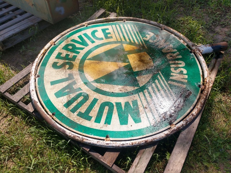 lot 148 image: Mutual Service Insurance Sign