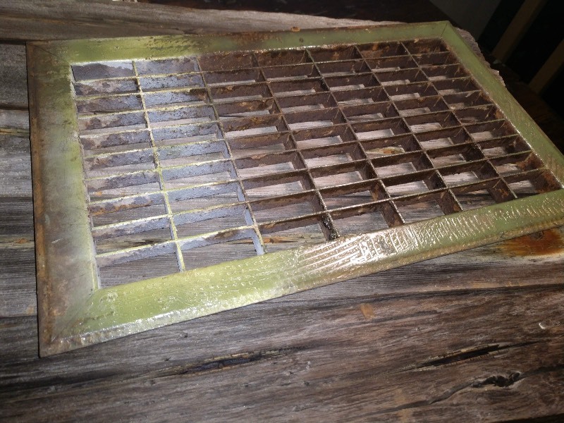 lot 57 image: Vintage Floor Register Cover