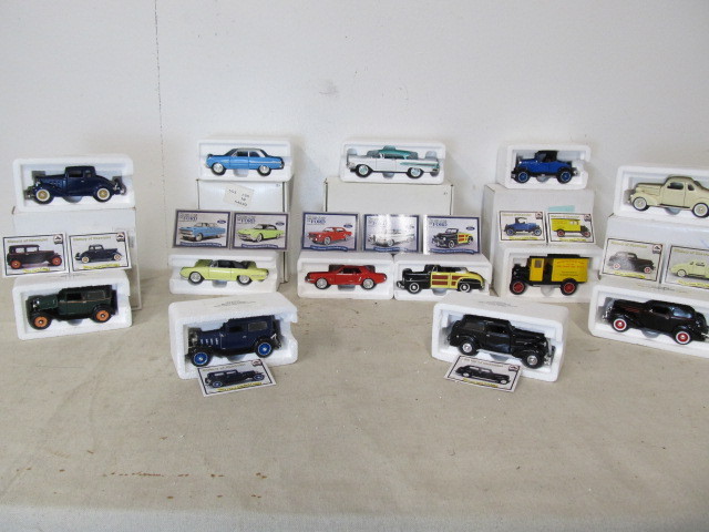 lot 69 image: Lot of MINT IN BOX Diecast National Motor Museum CarsTrucks