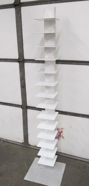lot 108 image: Heavy Duty Steel Display Rack