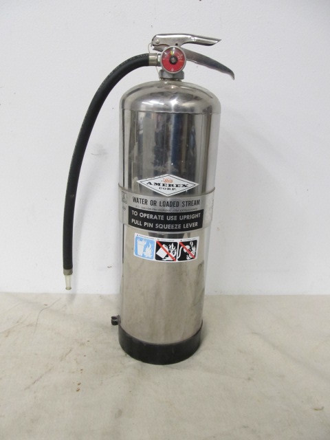 lot 126 image: Vintage Amerex Fire Extinguisher