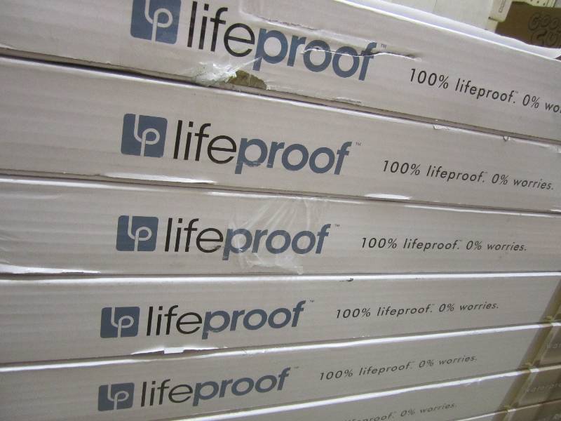 lot 31 image: 5 Cases of Life Proof Waterproof Ri...