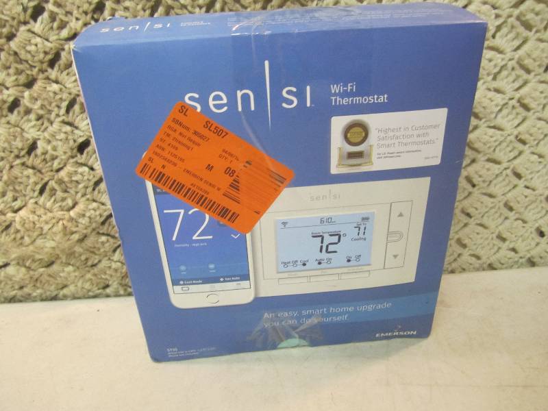 lot 39 image: Emerson Sensi ST55 WiFi Thermostat ...