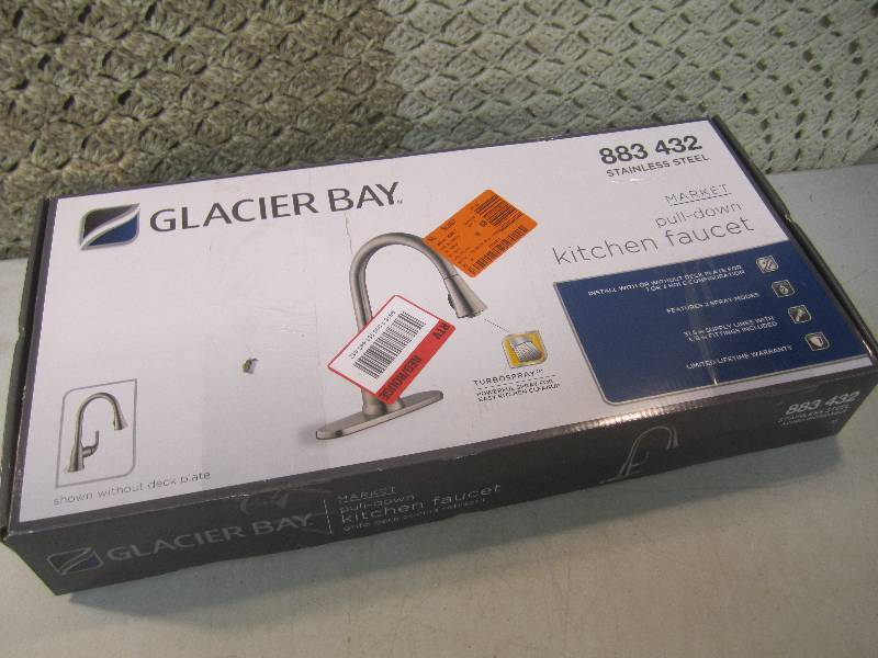 lot 43 image: Glacier Bay Stainless Steel Market ...