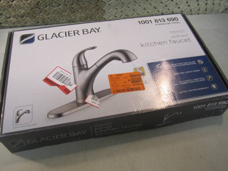 lot 44 image: Glacier Bay Stainless Steel Market ...