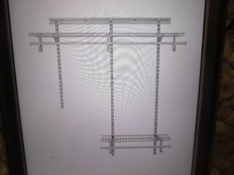 lot 50 image: Closet Maid Adjustable Closet Organ...