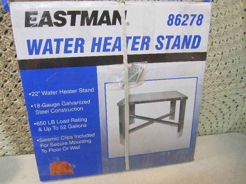 lot 85 image: Eastman 86278 Water Heater Stand Op...