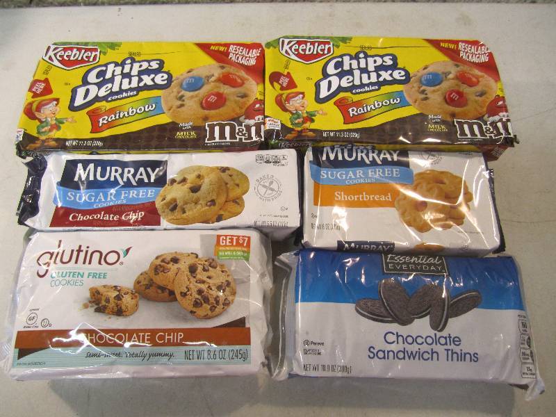 lot 126 image: Mix Lot of Cookies Best by dates va...
