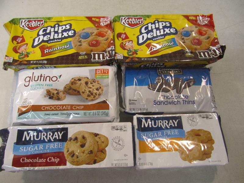 lot 127 image: Mix Lot of Cookies Best by dates va...