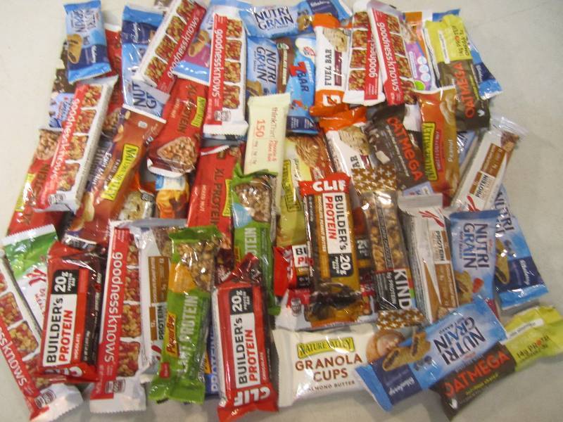 lot 133 image: Large Mixed Lot of Various Granola...