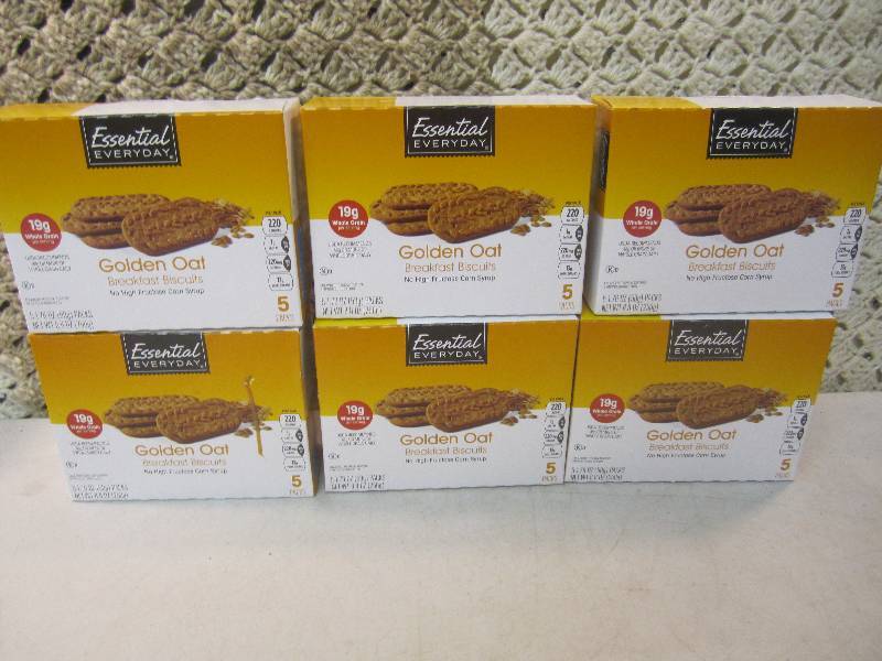 lot 147 image: 6 Boxes of Golden Oat Breakfast Bis...