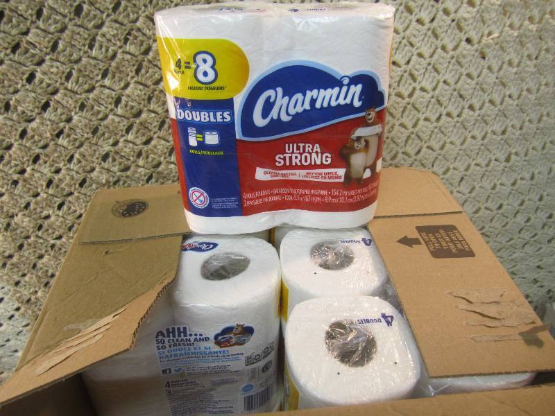 lot 176 image: Case of 48 Rolls of Charmin Toilet ...