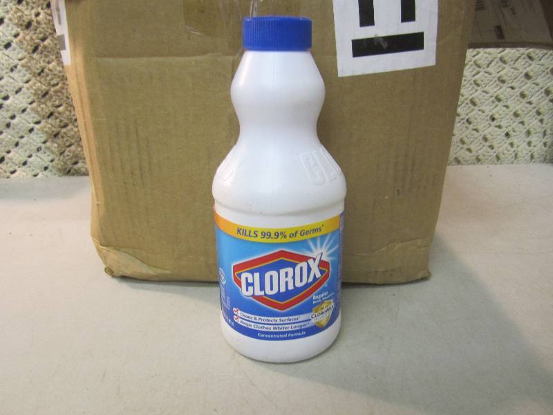 lot 179 image: 11 Bottles of Clorox Bleach  A-3...