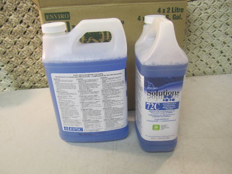 lot 182 image: Case of 4 Enviro Solutions 72C Hydr...