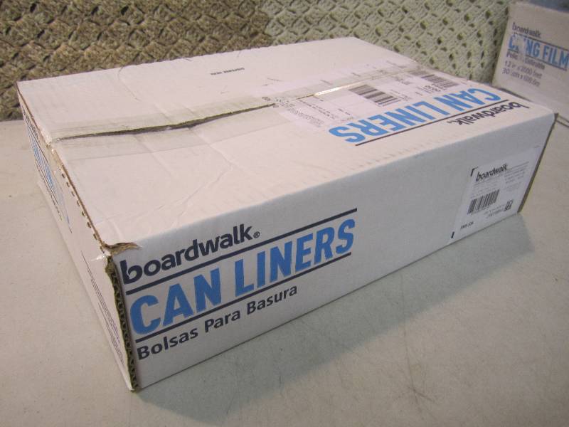 lot 210 image: Case of 100 Can Liners 31-33 Gallon...