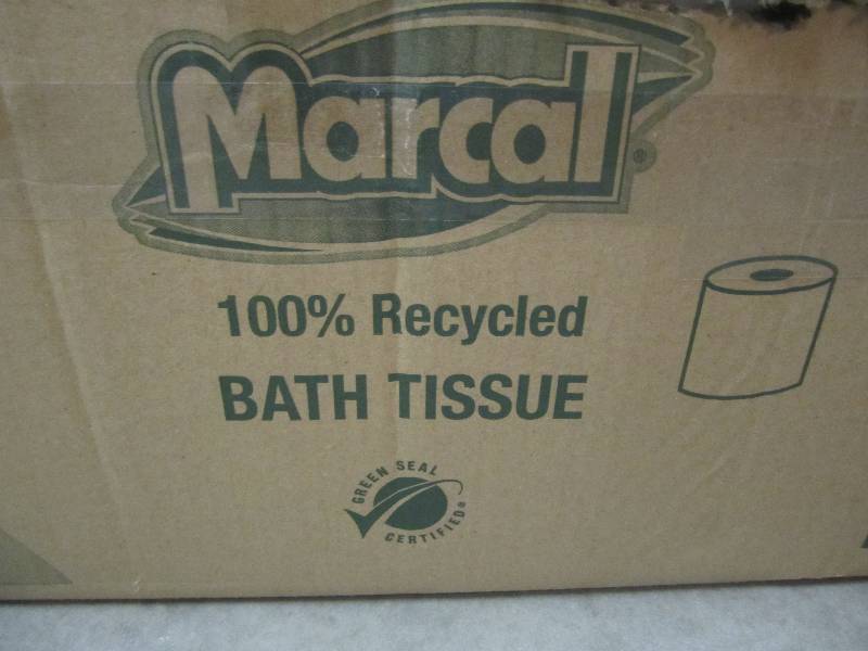 lot 227 image: Case of 48 Rolls of Bath Tissue Som...