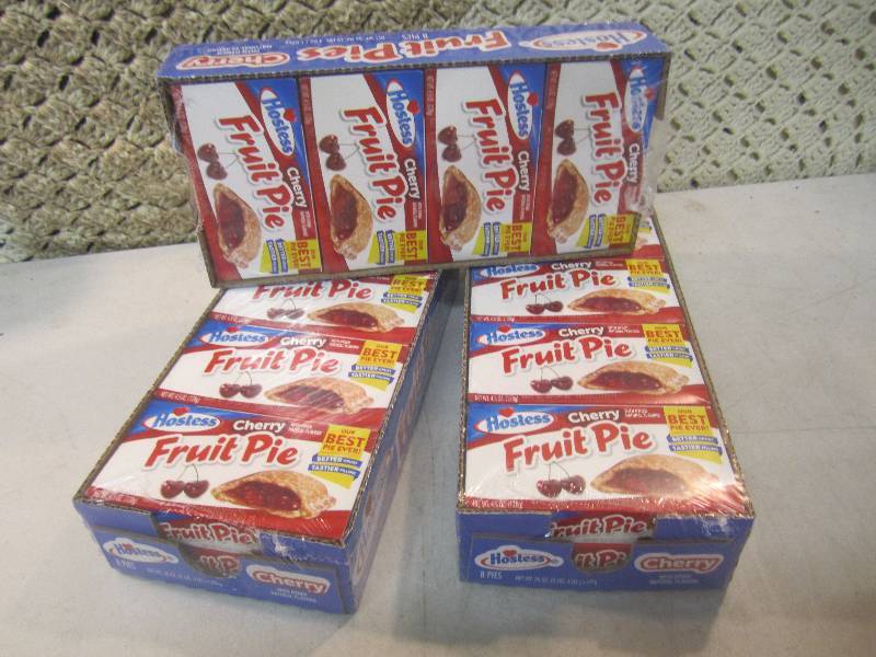 lot 241 image: 3 Packs with 8 Hostess Cherry Fruit...
