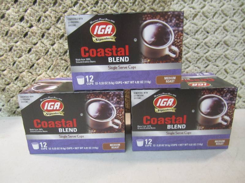 lot 243 image: 3 Boxes of Coastal Blend Single Ser...