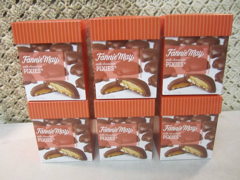 lot 248 image: 6 Boxes of Fannie May Milk Chocolat...