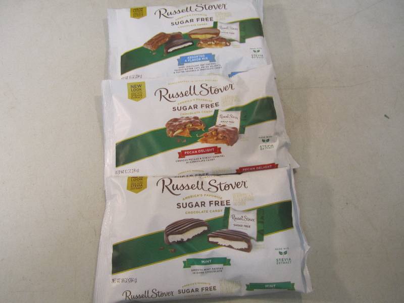 lot 275 image: 3 Bags of Mix Russell Stover Candie...