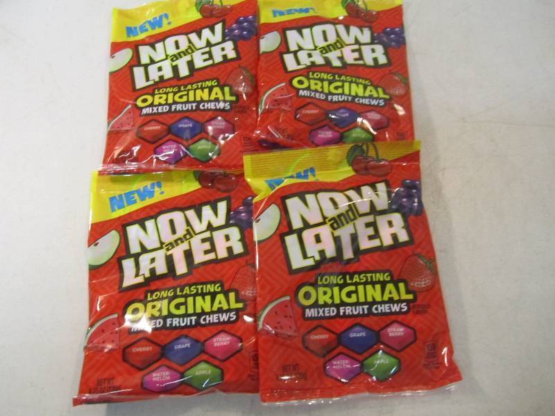 lot 291 image: 4 Bags of Now and Later Mixed Fruit...
