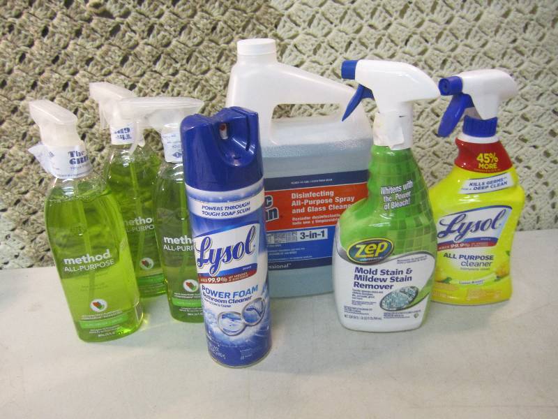 lot 65 image: Mixed Lot of Cleaners  RM4...