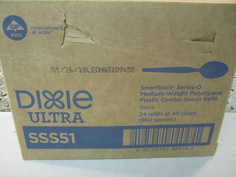 lot 67 image: Case of 960 Plastic Spoons  BS...