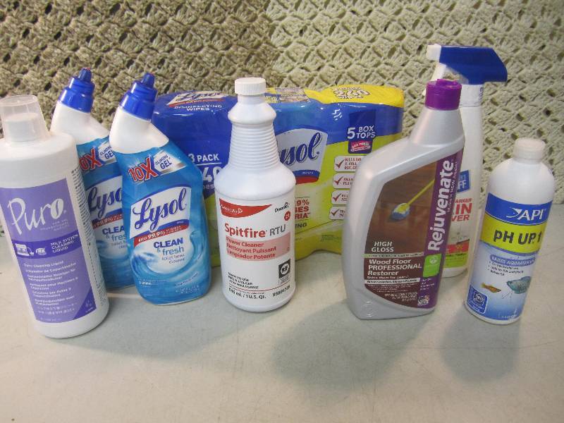 lot 79 image: Mixed Lot of Cleaners Etc.  RM1...